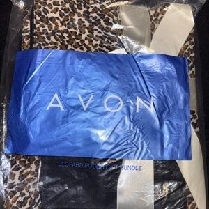 Avon Leopard Pouch Gift Bundle